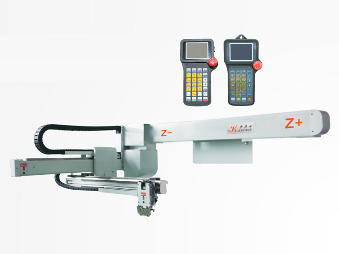 Side-taking double-axis servo manipulator